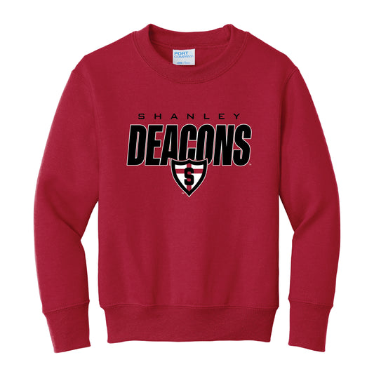 DEACONS YTH FLEECE CREWNECK 0824