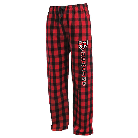 Deacons Vertical Buffalo Plaid Pennant Flannel Pants 0324