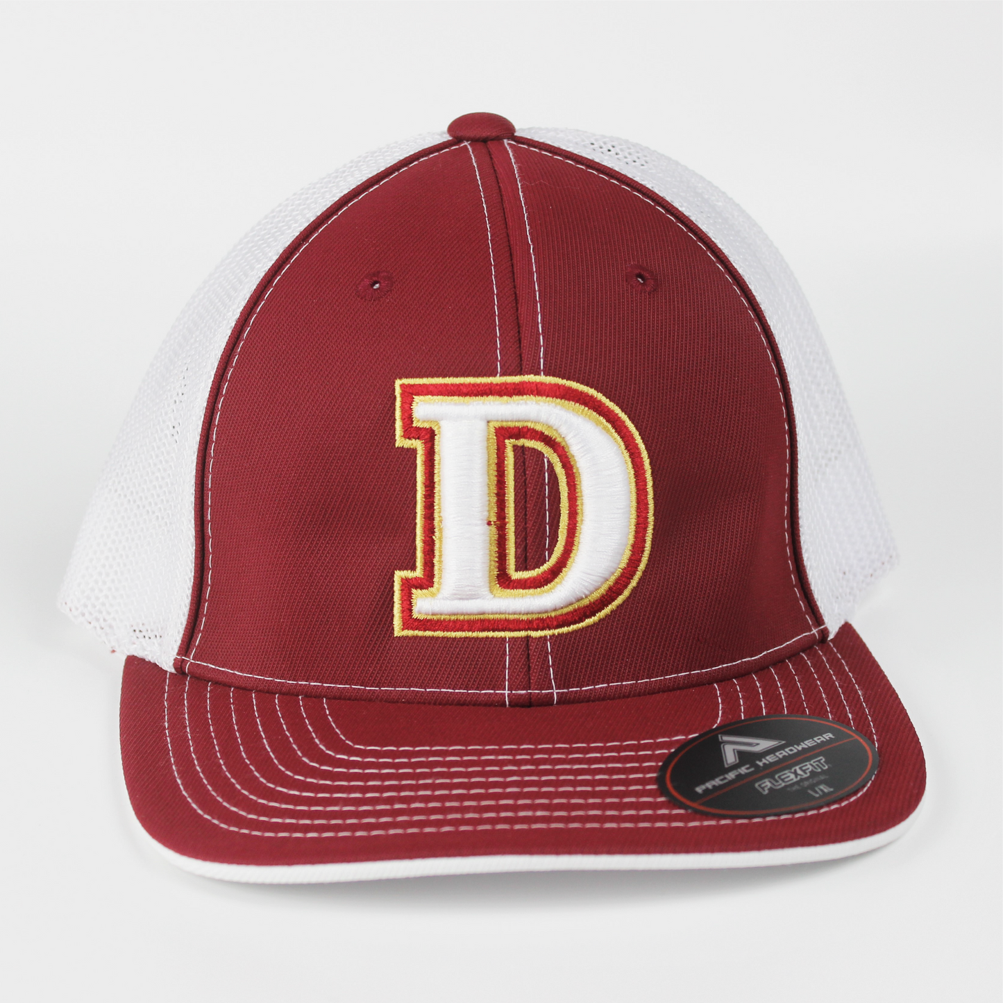 Davies Eagles Wht/Card Trucker Flexfit Pacific Cap Youth