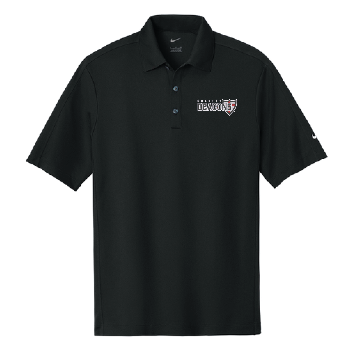 Shanley Black Nike Tech Sport Dri-FIT Polo (266998)