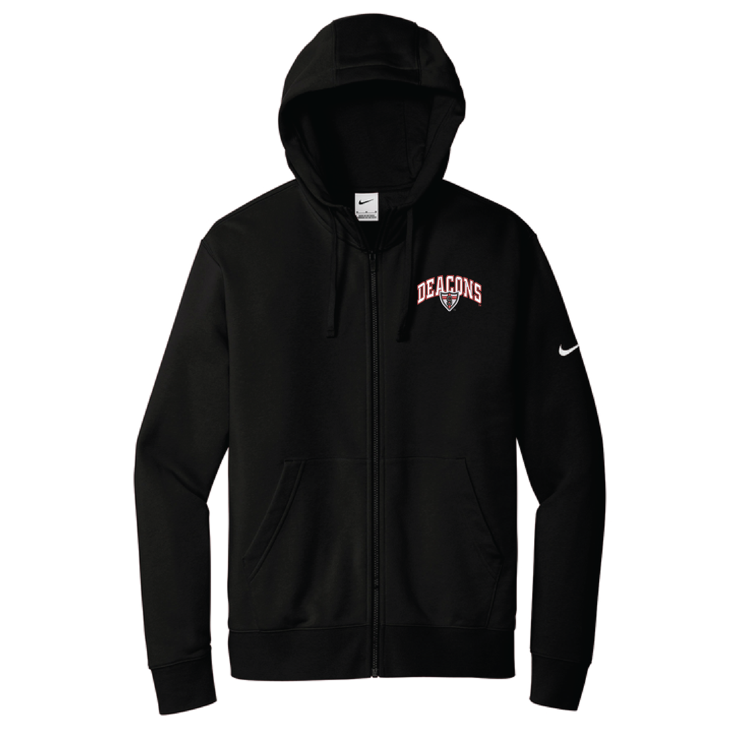 Shanley Nike Club Fleece Sleeve Swoosh Full-Zip Hoodie (NKDR1513)