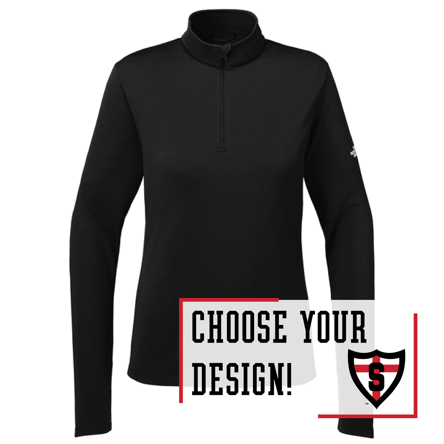 Shanley Black The North Face® Women’s 1/4-Zip (NF0A8ENQ)