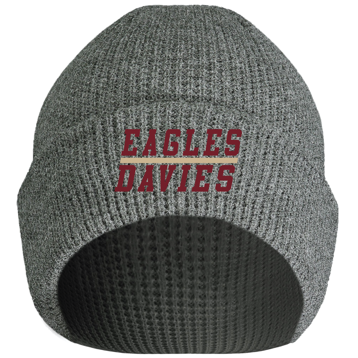 Eagles Tobias Graphite Augusta Waffle Knit Beanie 0124