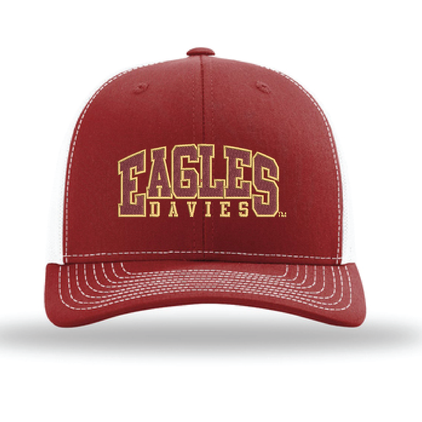 Eagles Cardinal/White Richardson Trucker Cap (112)