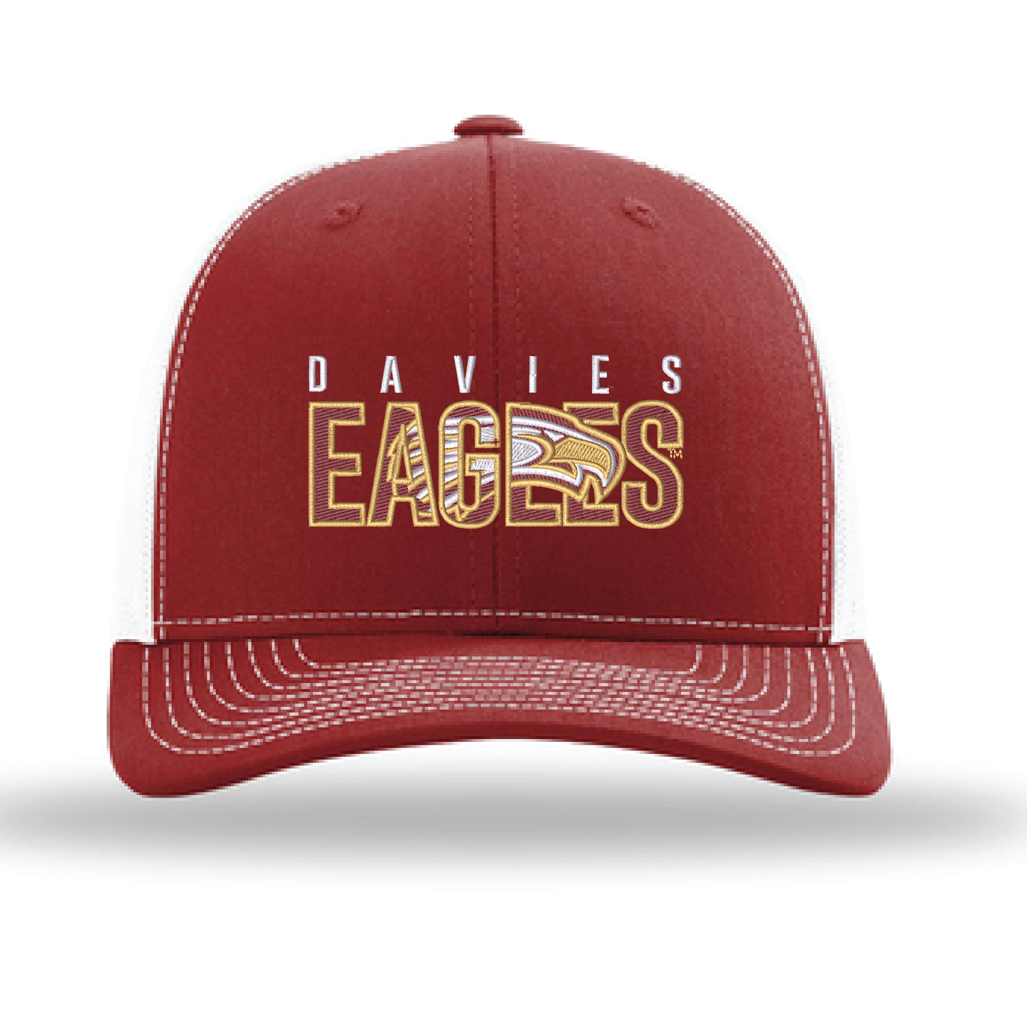 Eagles Cardinal/White Richardson Trucker Cap (112)