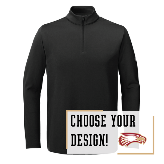 Eagles Black The North Face® Ambition 1/4-Zip (NF0A8ENR)