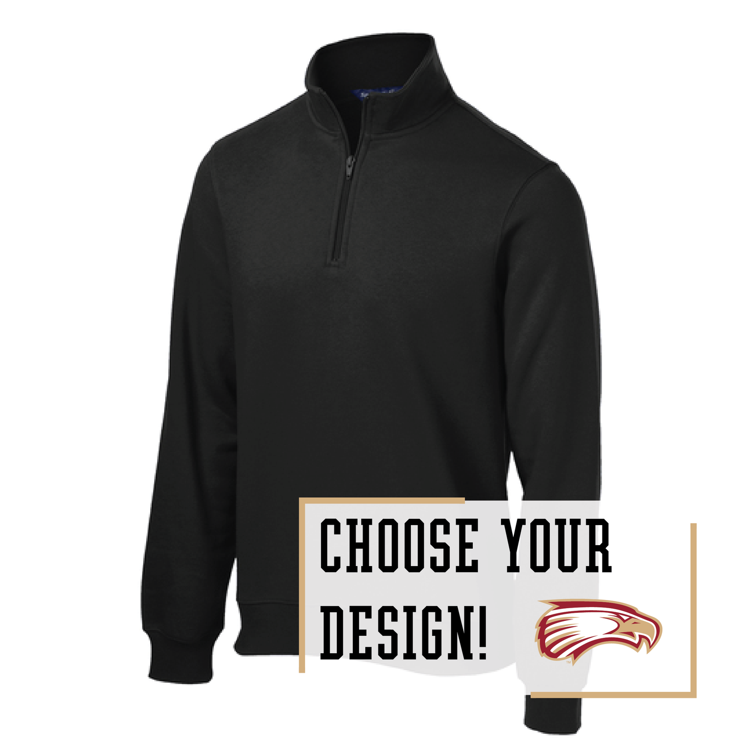 Eagles Sport-Tek® 1/4-Zip Sweatshirt (ST253)