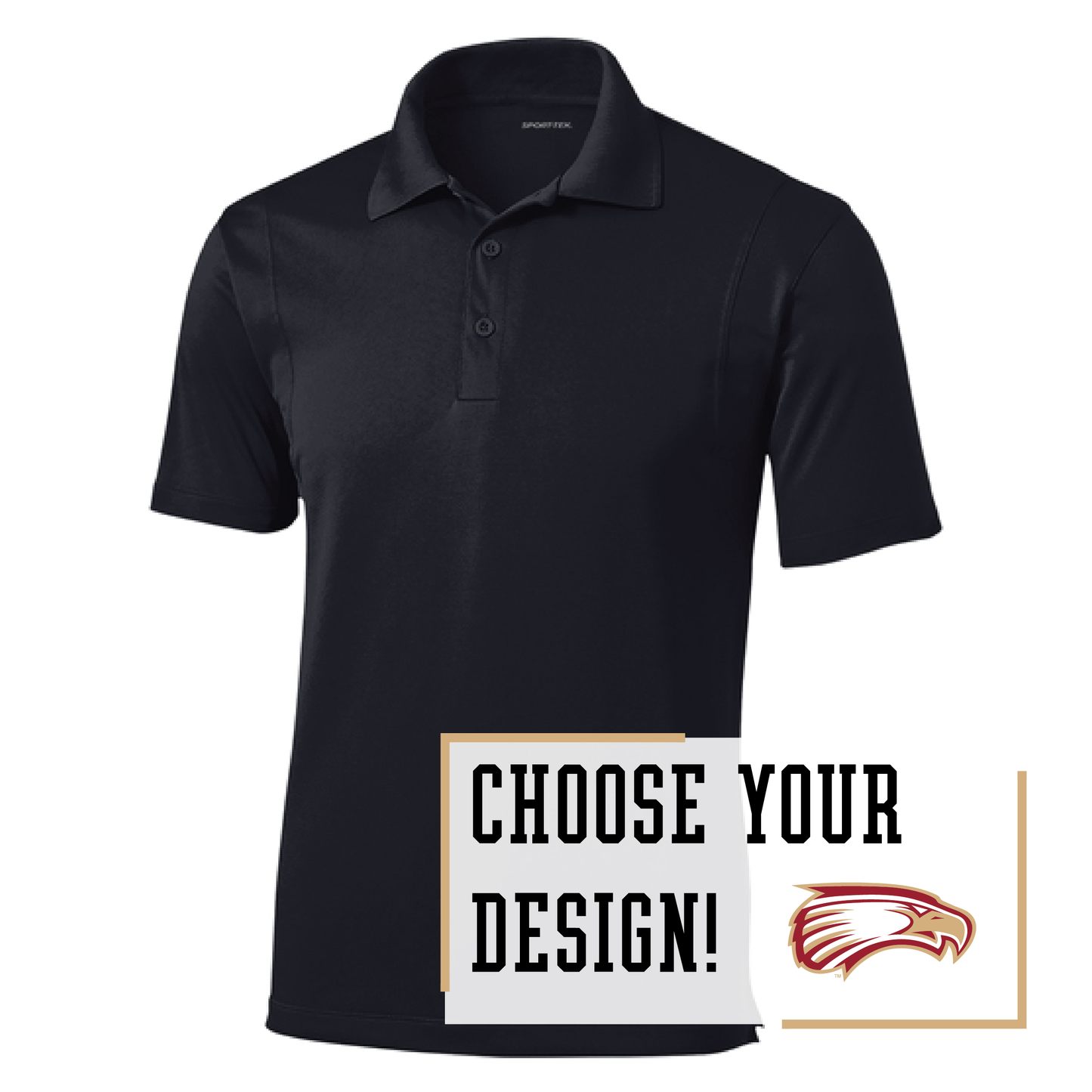 Eagles Sport-Tek® Micropique Sport-Wick® Polo (ST650)