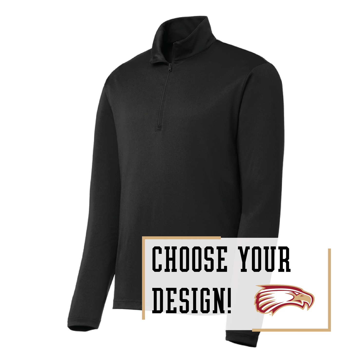 Eagles Sport-Tek® PosiCharge® Competitor™ 1/4-Zip Pullover (ST357)