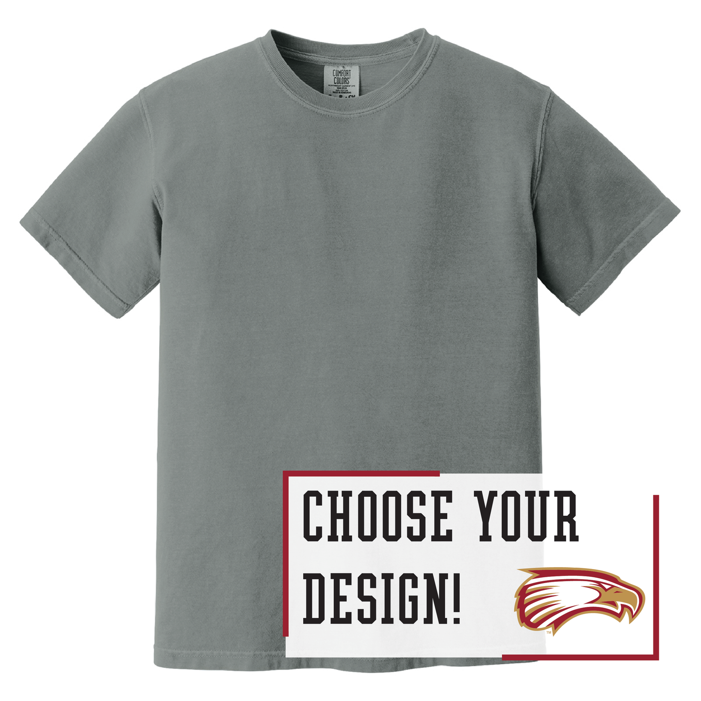 Eagles Comfort Colors® Heavyweight Ring Spun Tee (1717)