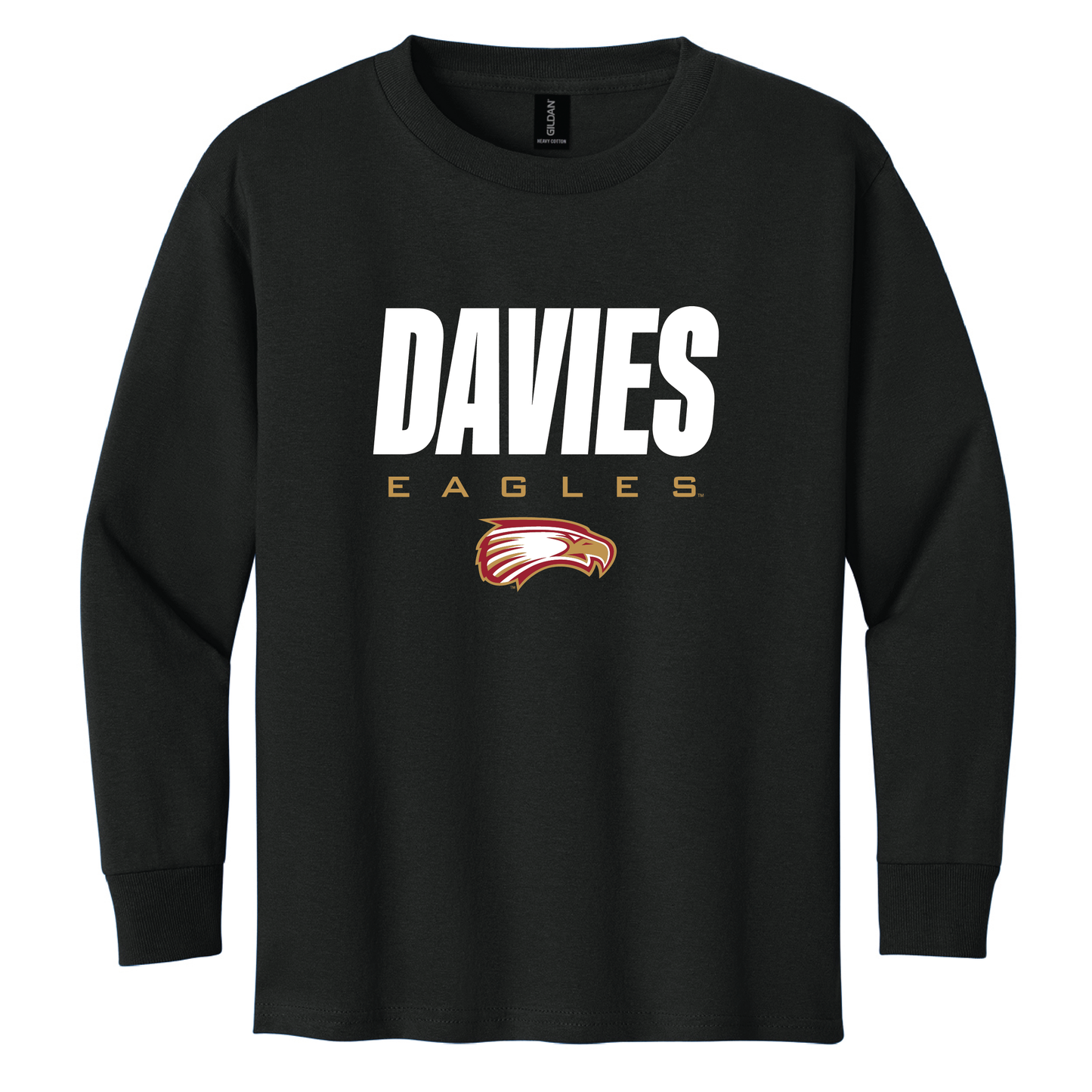 Eagles Gildan® Youth 100% Cotton Long Sleeve T-Shirt (5400b)