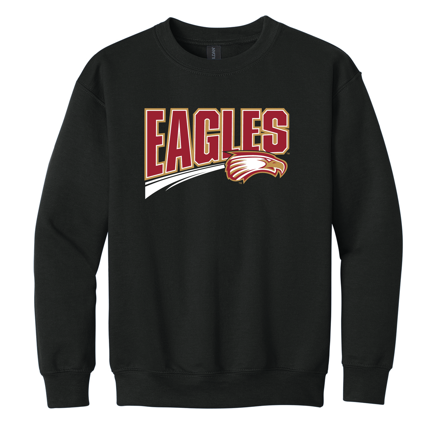 Eagles Gildan® Youth Heavy Blend™ Crewneck Sweatshirt (18000B)