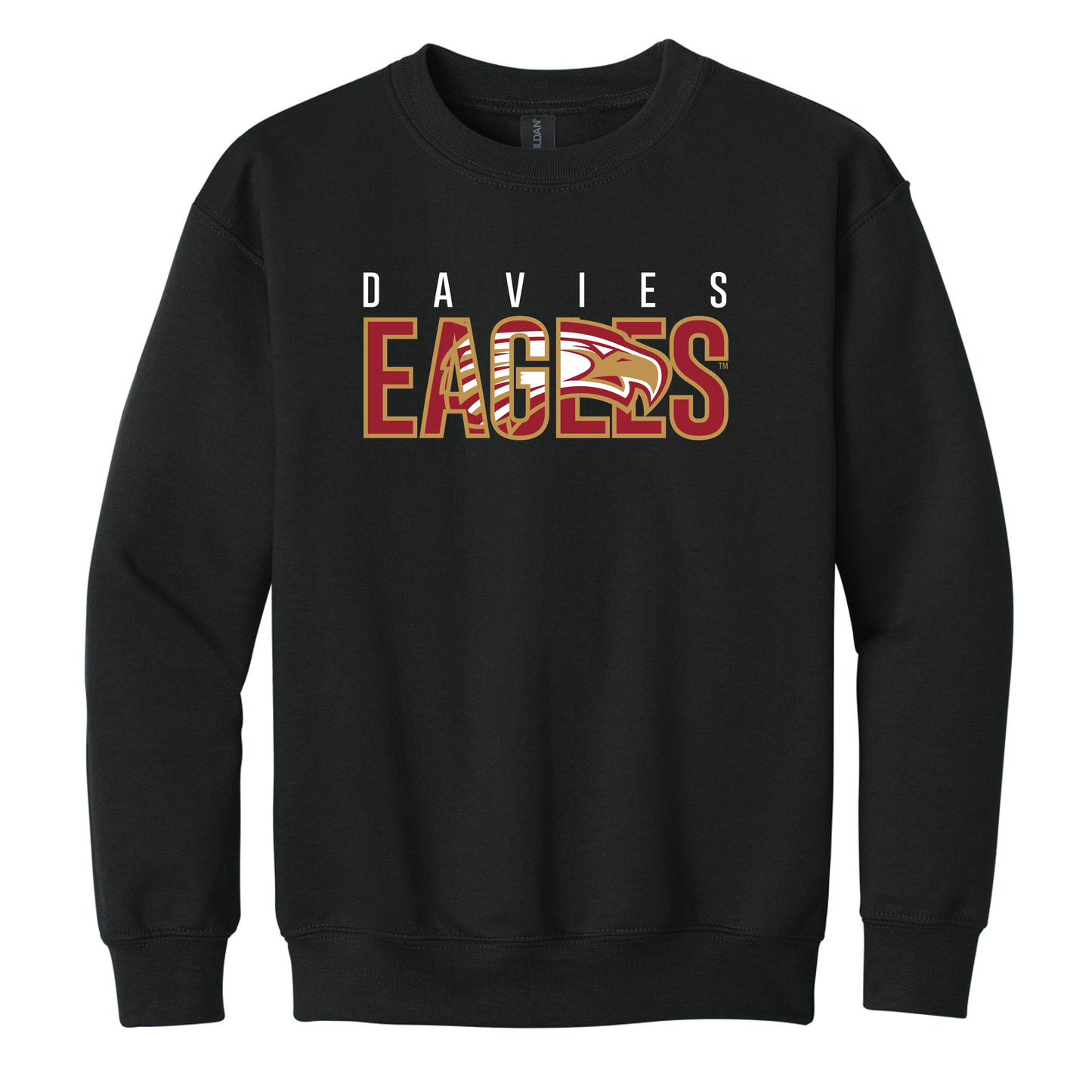 Eagles Gildan® Youth Heavy Blend™ Crewneck Sweatshirt (18000B)