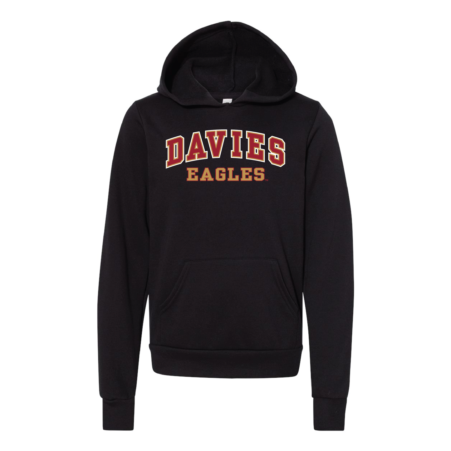 Eagles BELLA+CANVAS® Youth Sponge Fleece Hoodie (3719Y)
