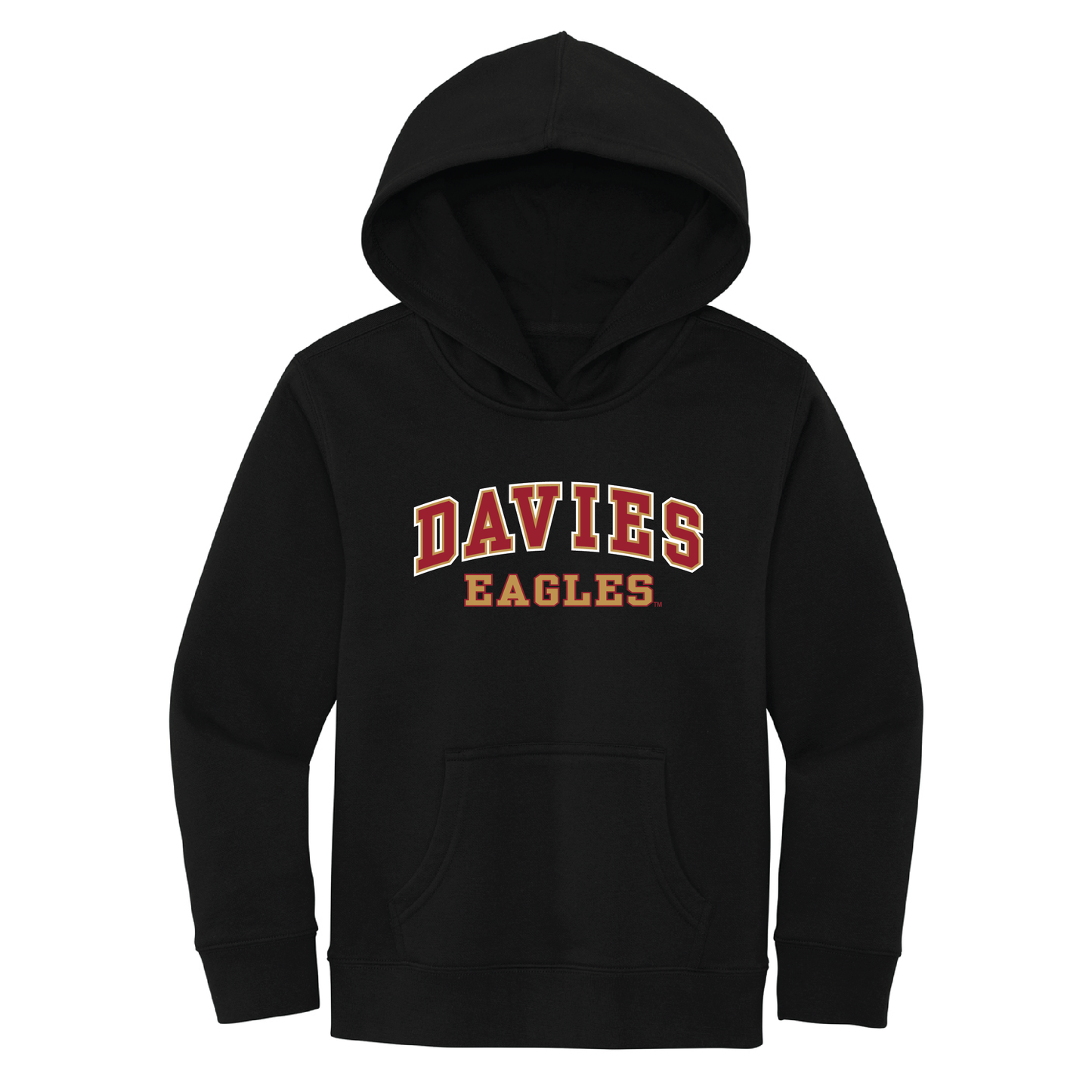 Eagles Black District® Youth V.I.T.™ Fleece Hoodie (DT6100Y)
