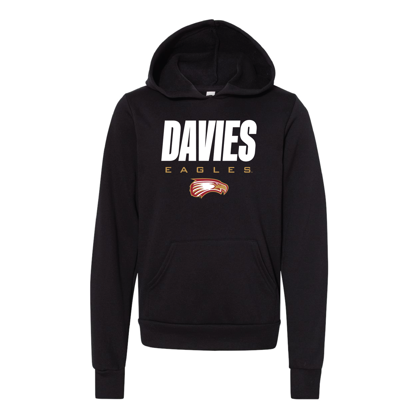 Eagles BELLA+CANVAS® Youth Sponge Fleece Hoodie (3719Y)