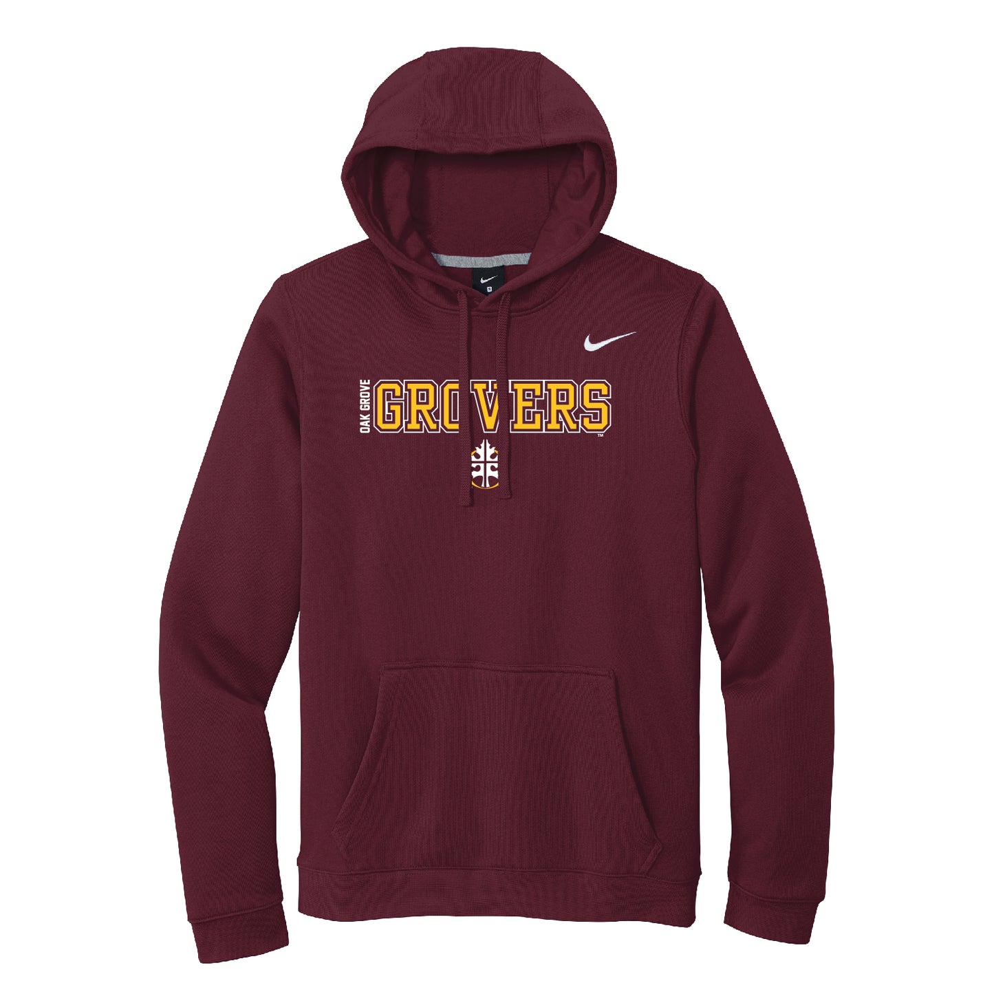 Grovers Bracket Dark Maroon NIKE Hoodie 0224