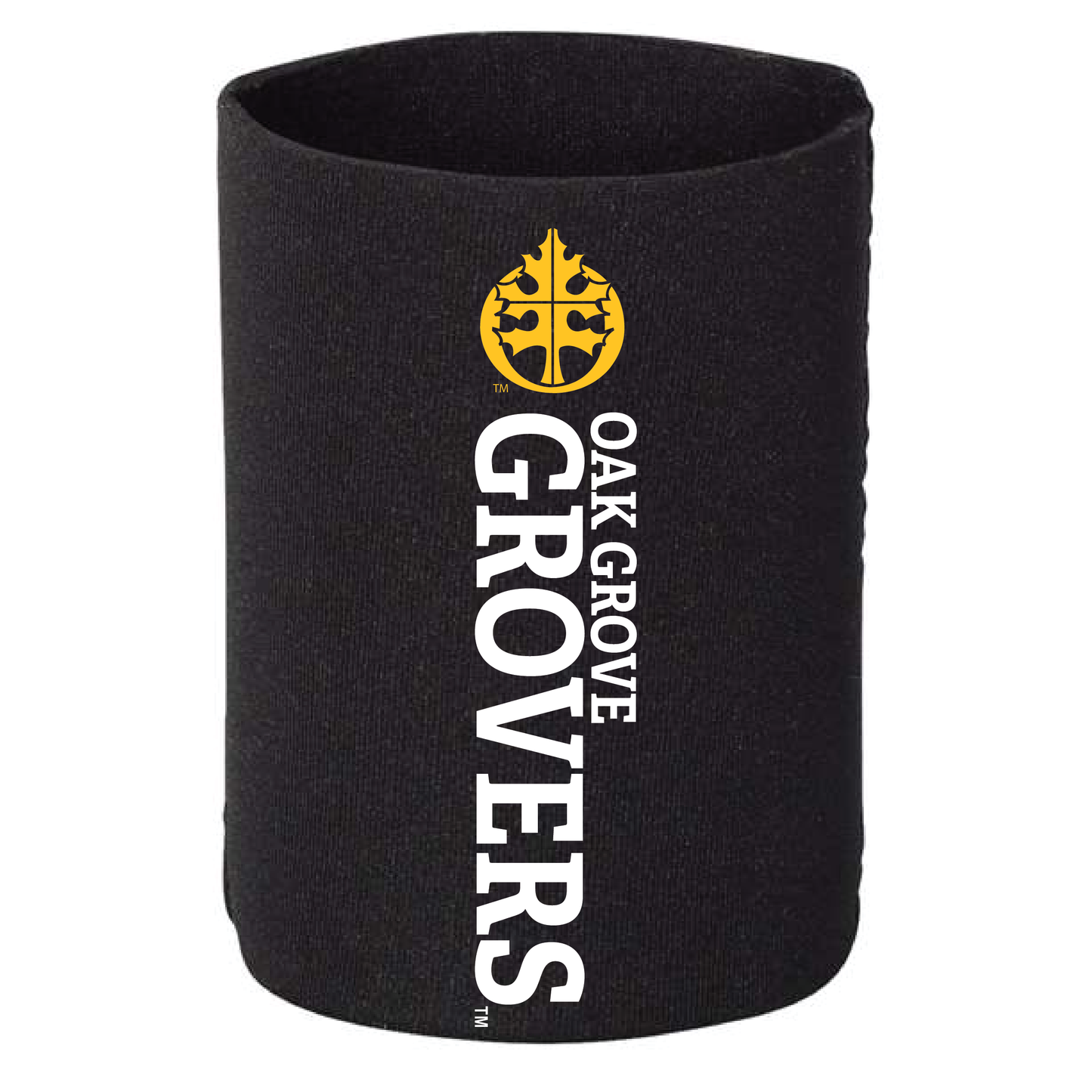 Grovers Can Koozies  Black/White /Gold