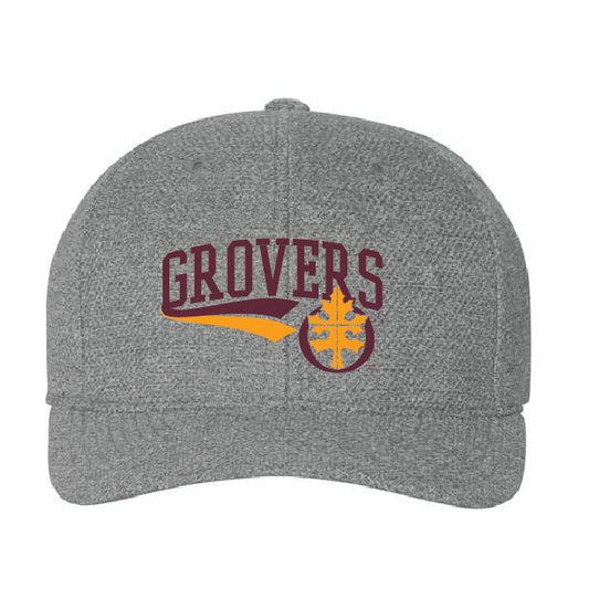 Grovers Franklin Light Heather Flexfit Melange Cap 1123