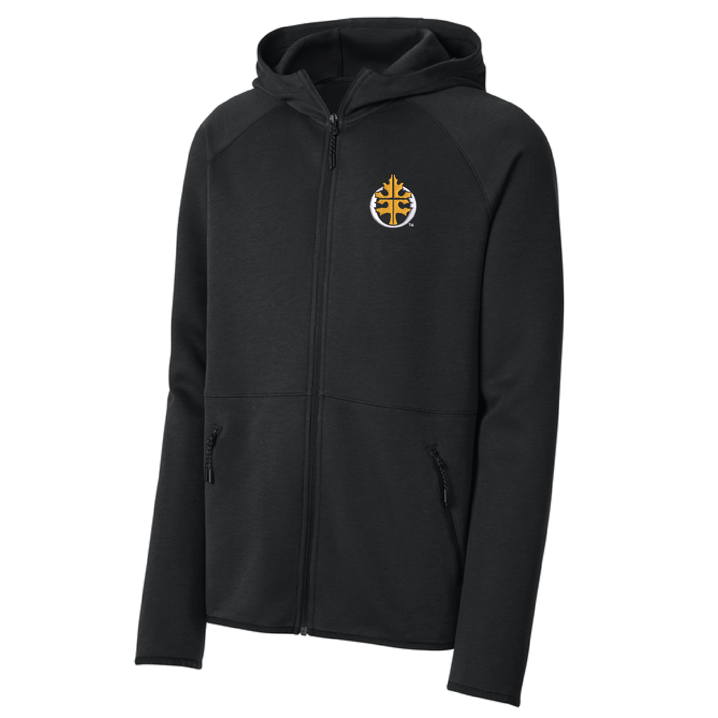 Oak Grove Black Sport-Tek® Phenom Full-Zip Hoodie (ST840)