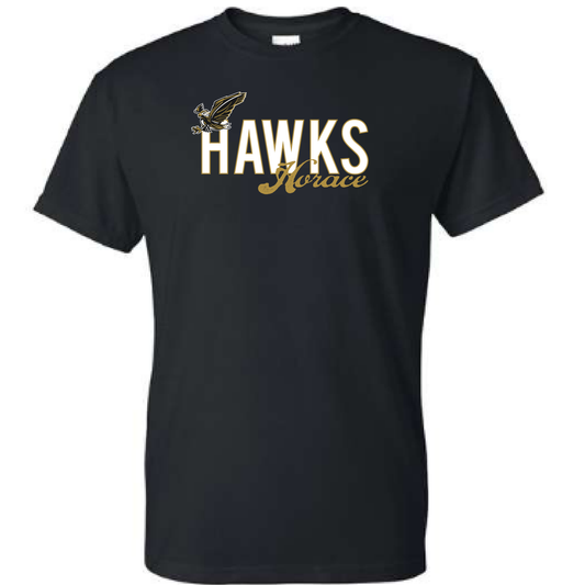 HAWKS Black SS T-Shirt