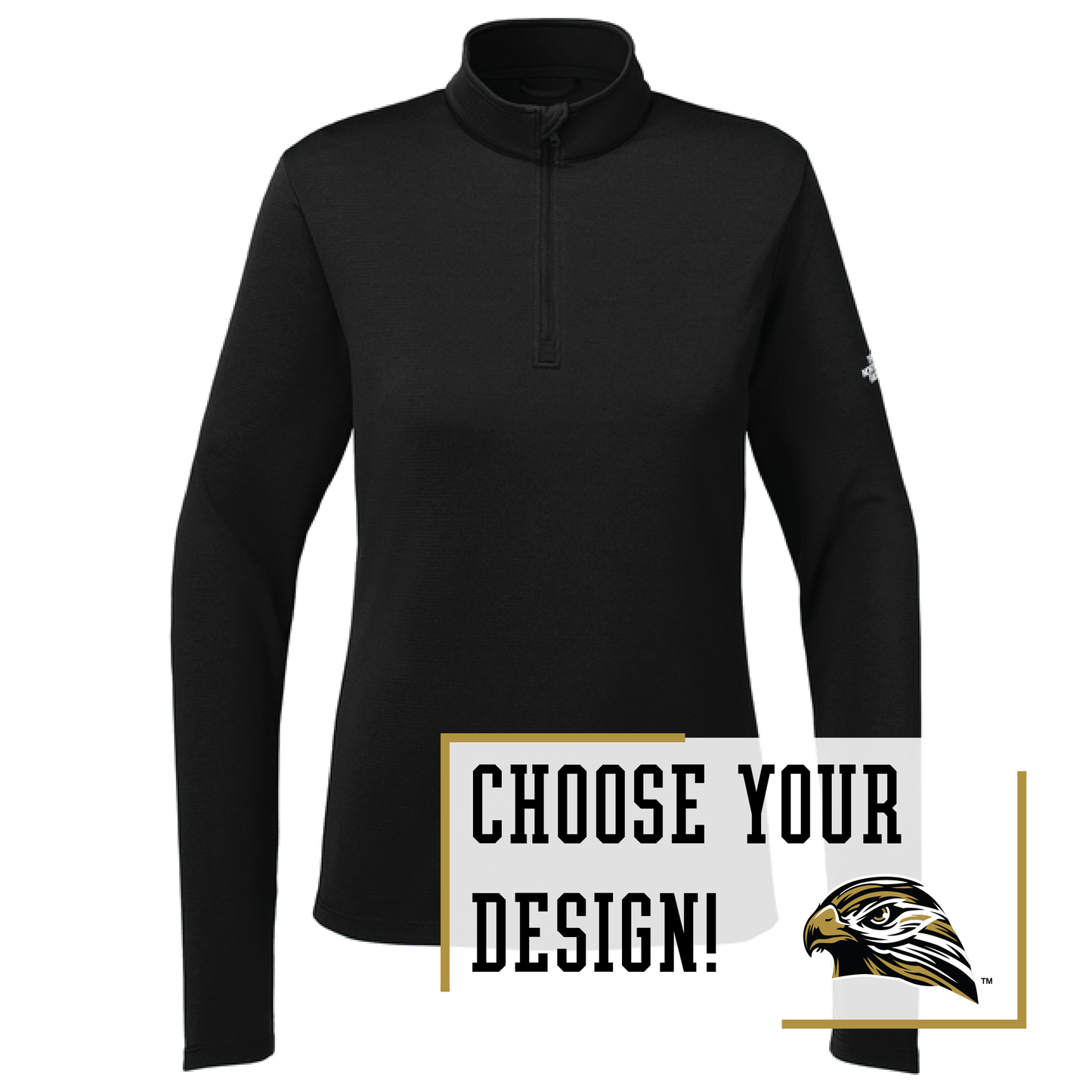 Hawks Black The North Face® Women’s 1/4-Zip (NF0A8ENQ)