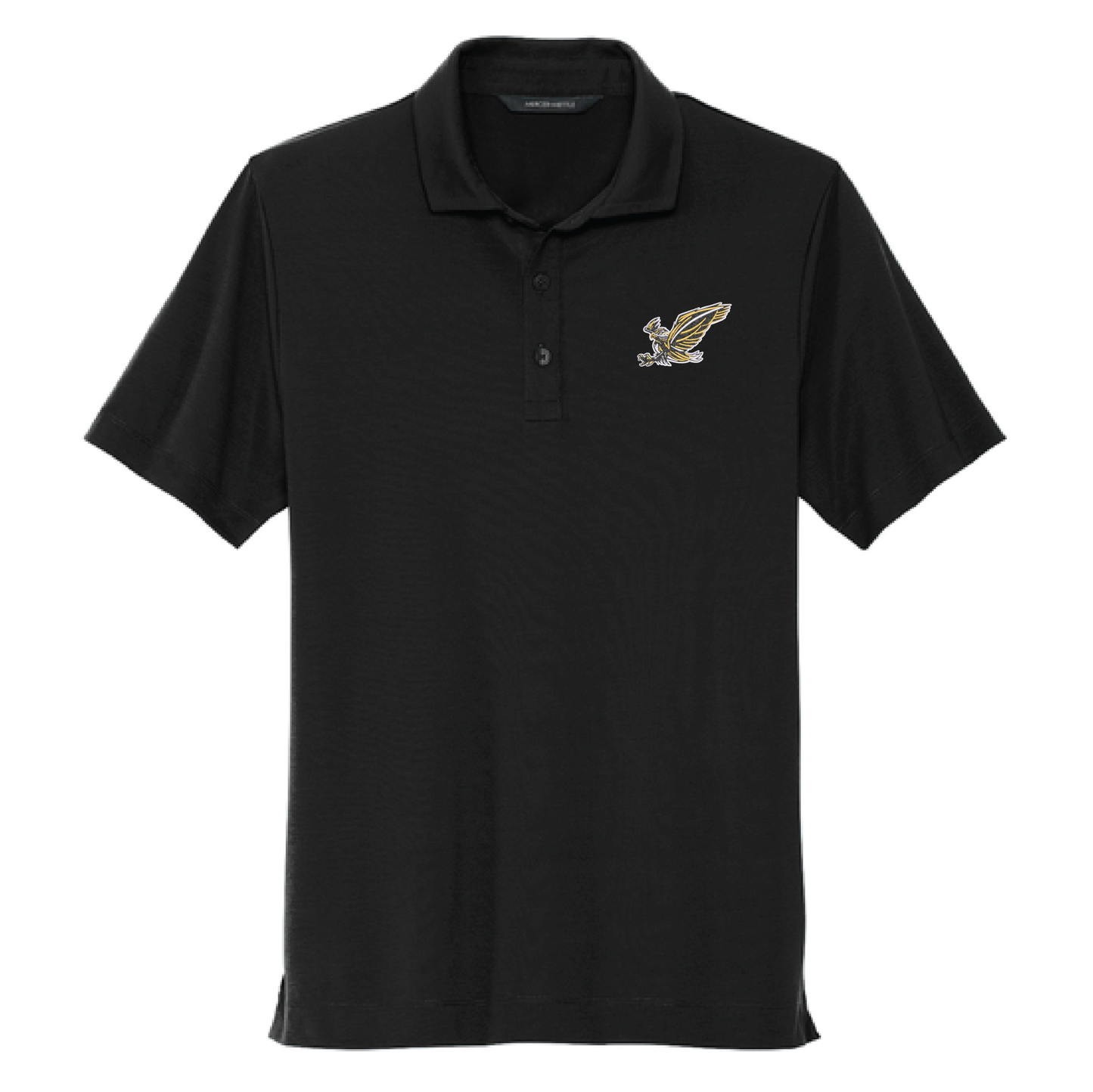 Hawks Black Mercer+Mettle® Stretch Jersey Polo (MM1014)