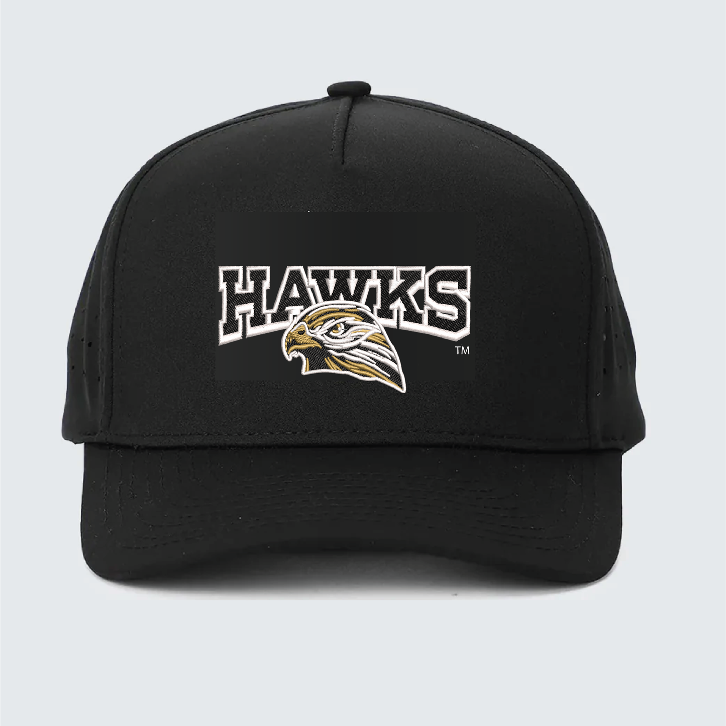 Hawks Black Waggle Cap (WAGGLE OG)