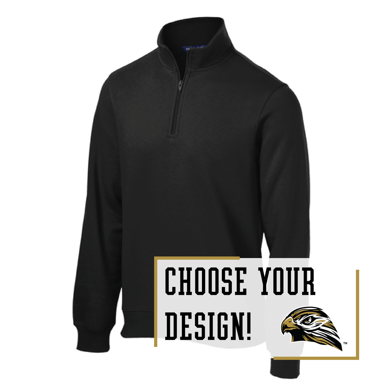 Hawks Sport-Tek® 1/4-Zip Sweatshirt (ST253)