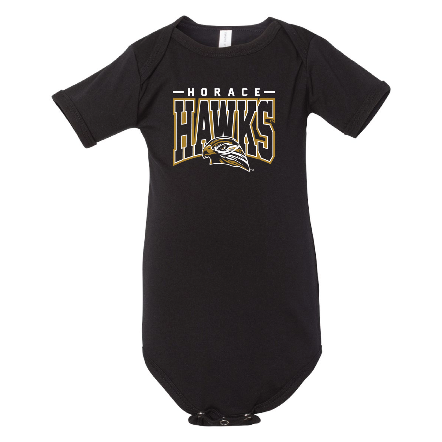 Hawks BELLA+CANVAS® Infant Jersey Short Sleeve One Piece (100b)
