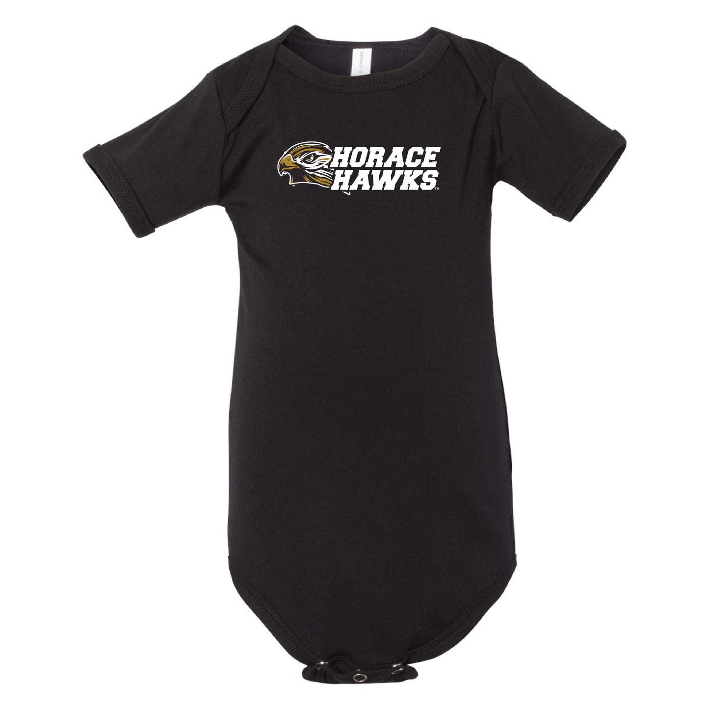 Hawks BELLA+CANVAS® Infant Jersey Short Sleeve One Piece (100b)