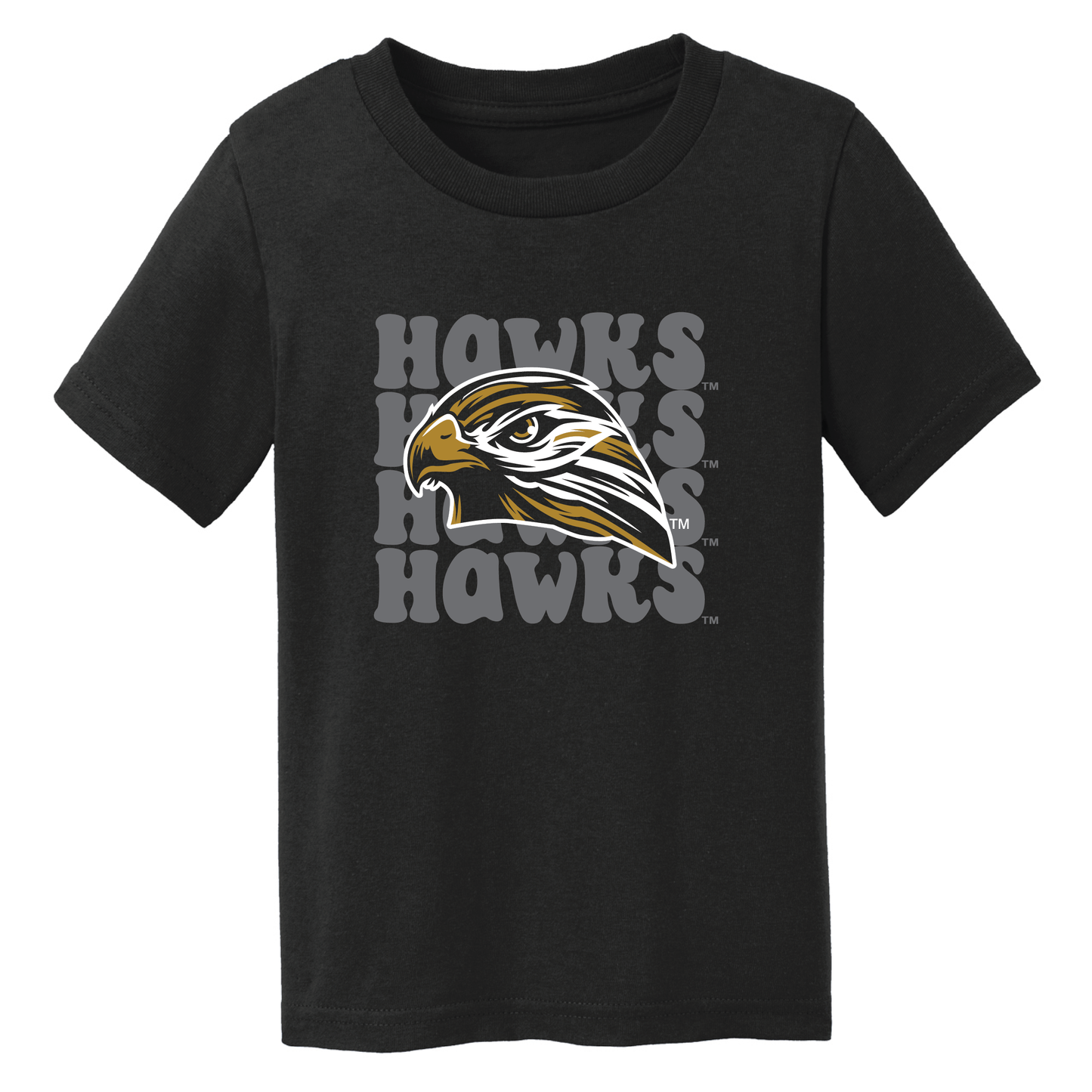 Hawks Port & Co™ Toddler Core Cotton Tee (CAR54T)