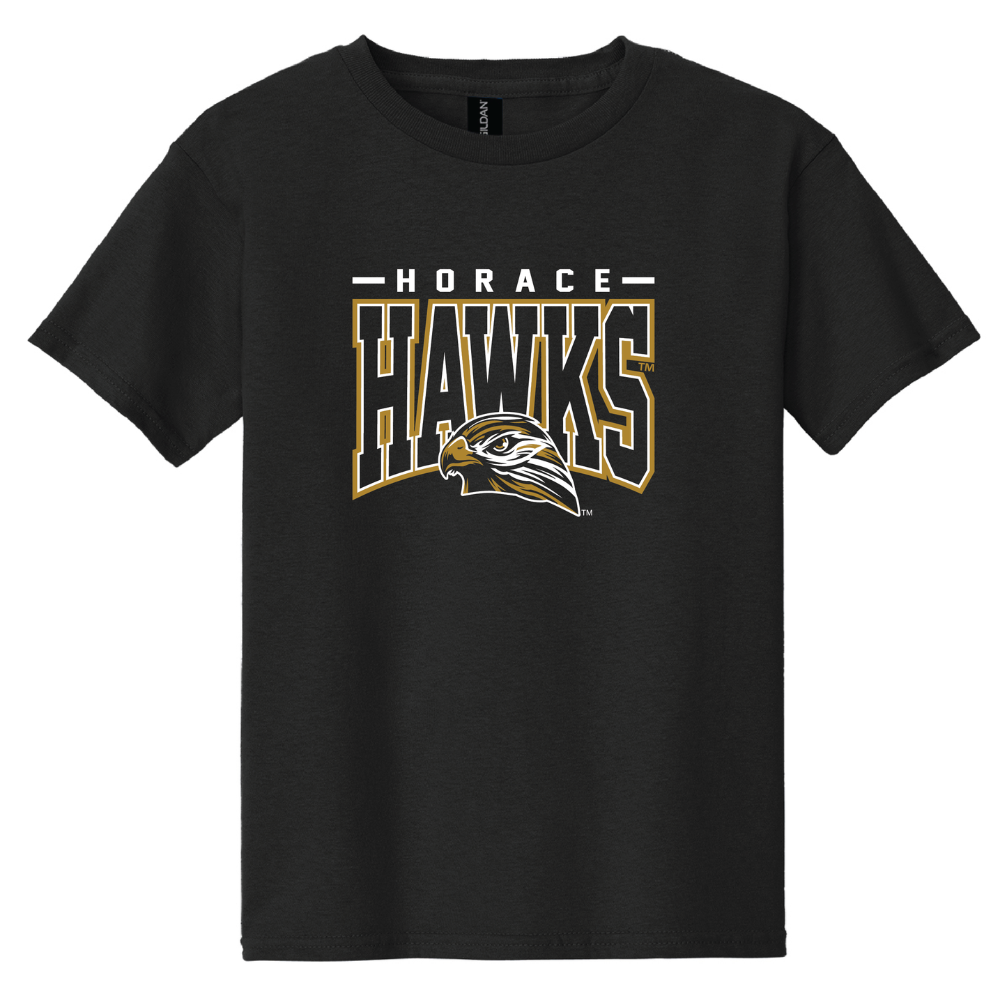 Hawks Gildan® Youth 100% Cotton T-Shirt (5000b)