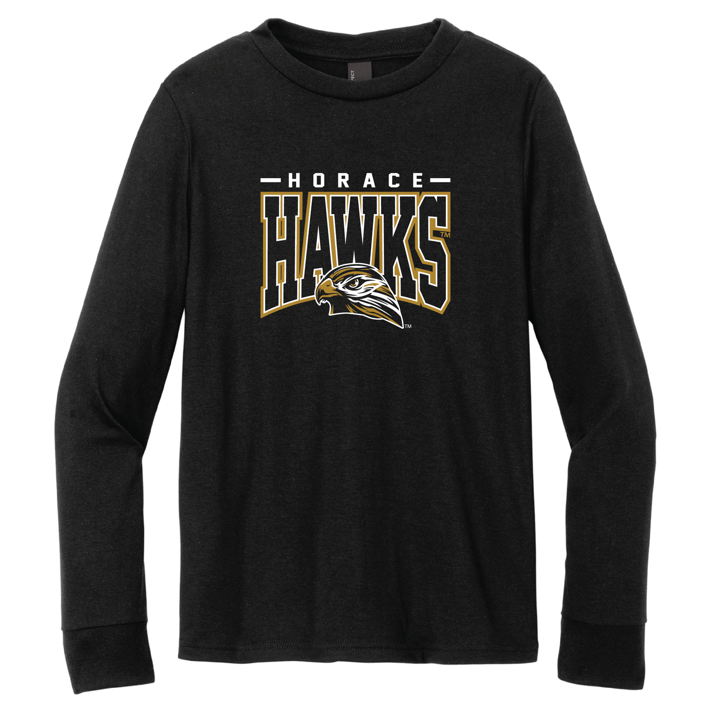 Hawks District® Youth Perfect Tri® Long Sleeve Tee (DT132Y)