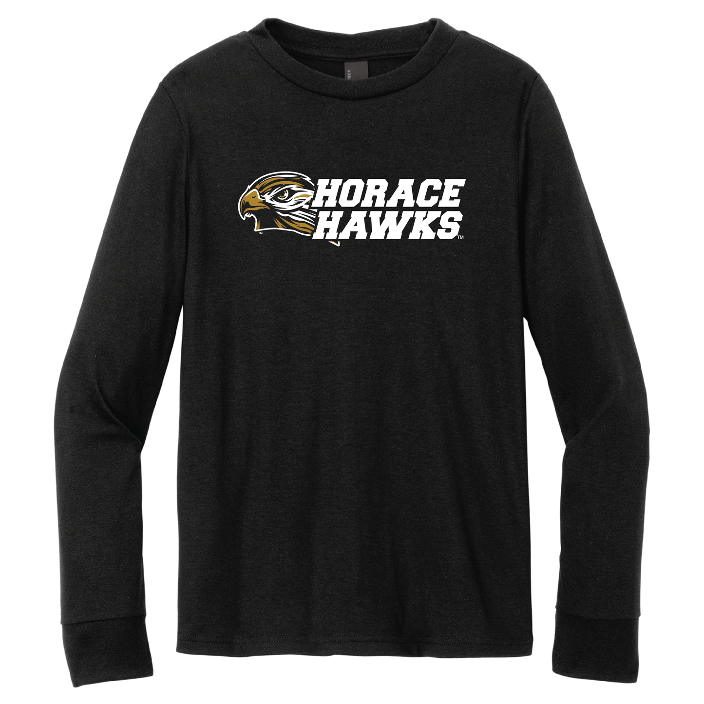 Hawks District® Youth Perfect Tri® Long Sleeve Tee (DT132Y)