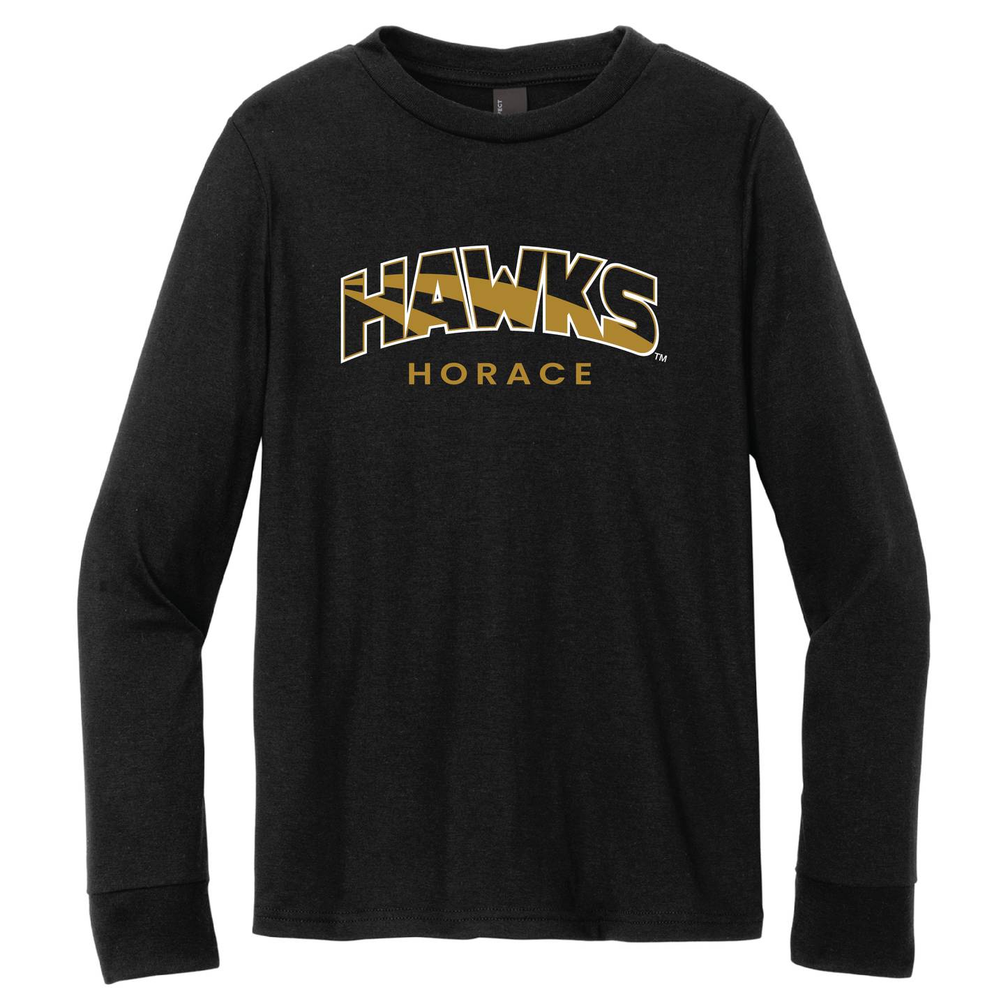 Hawks District® Youth Perfect Tri® Long Sleeve Tee (DT132Y)