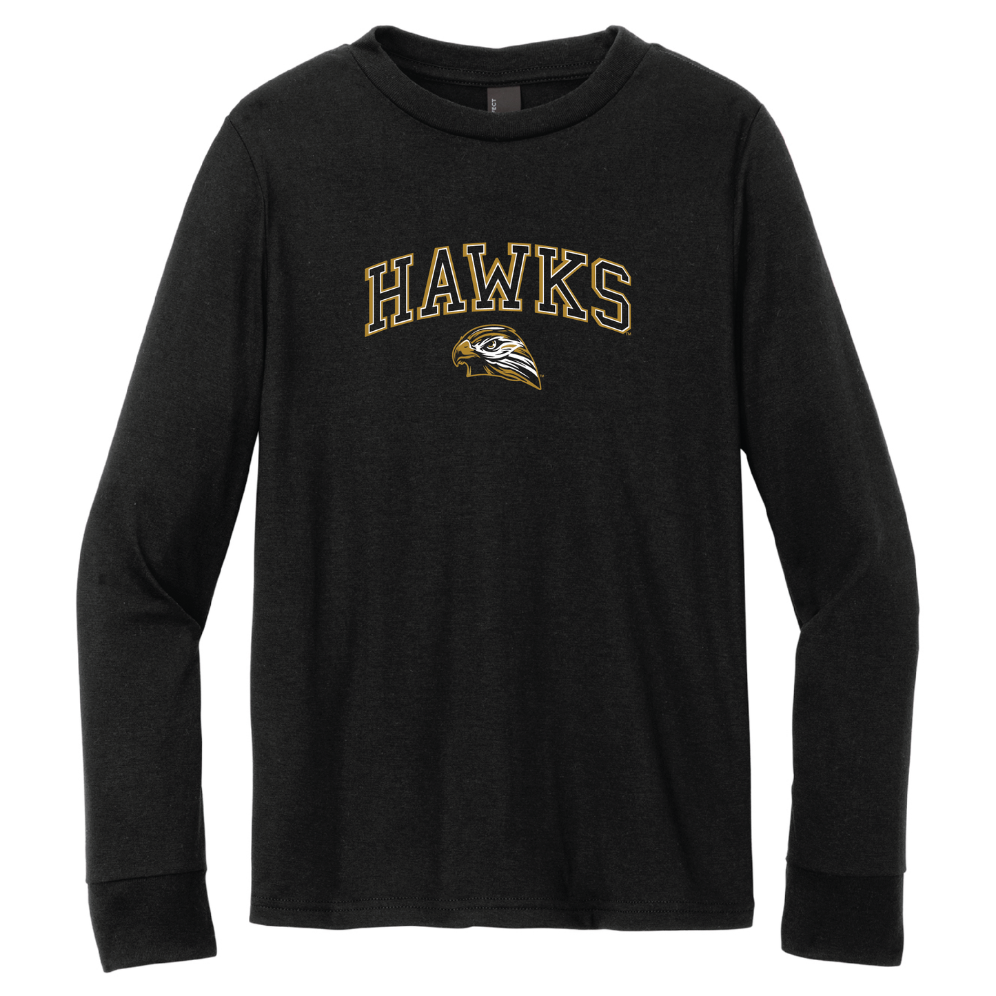 Hawks District® Youth Perfect Tri® Long Sleeve Tee (DT132Y)