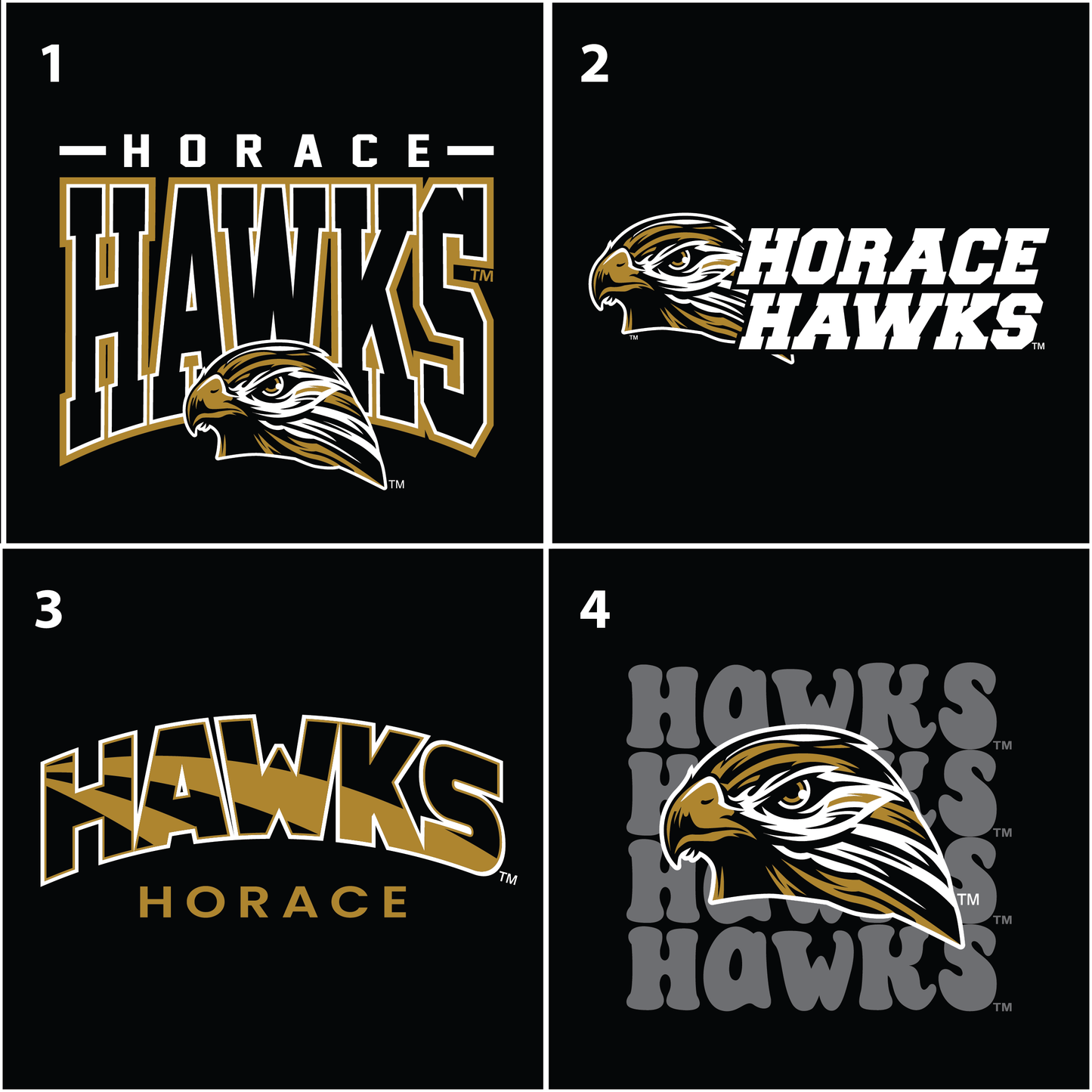 Hawks BELLA+CANVAS® Infant Jersey Short Sleeve One Piece (100b)