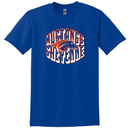 Sheyenne Mustangs Royal SS Tee