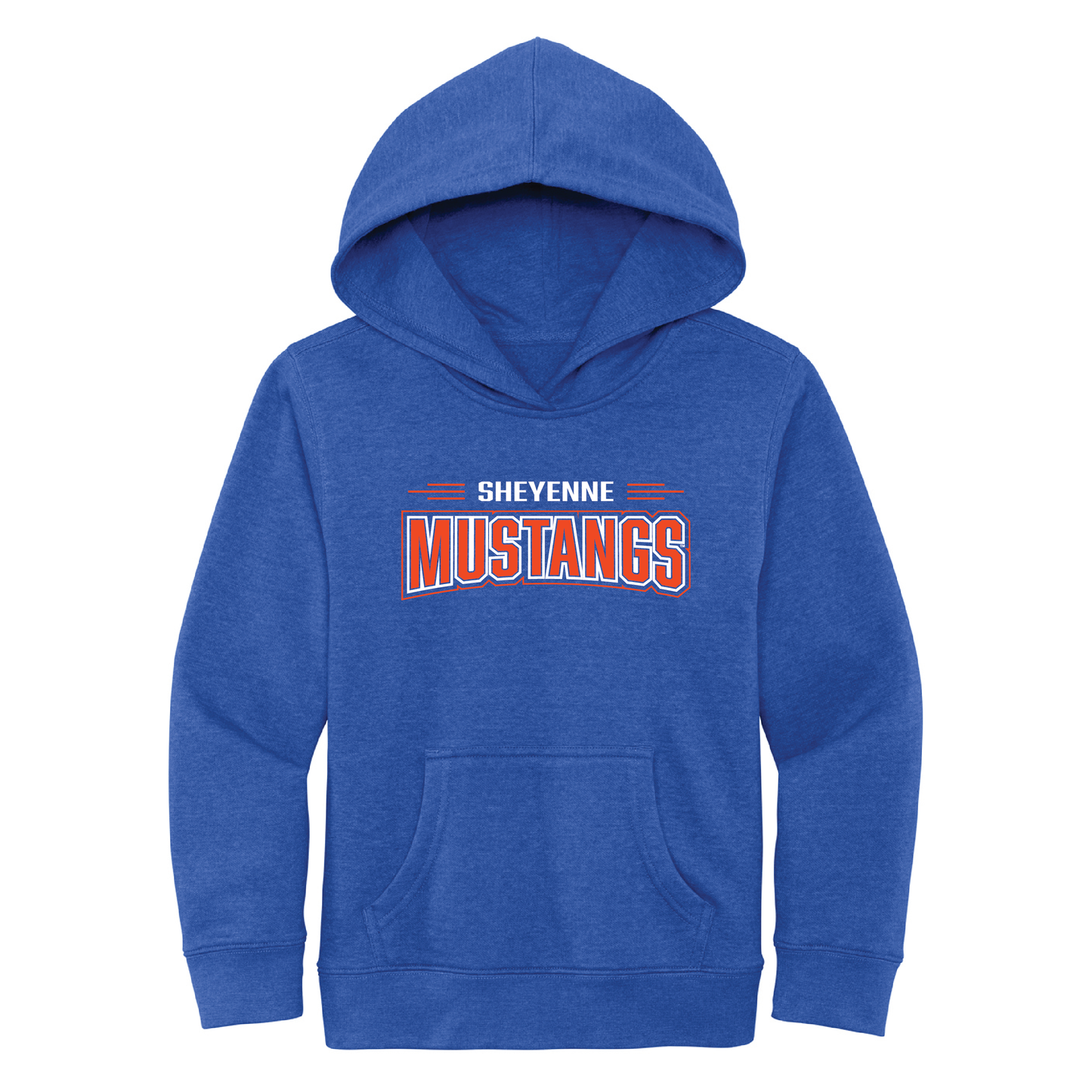 Mustangs District® Youth V.I.T.™ Fleece Hoodie (DT6100Y)