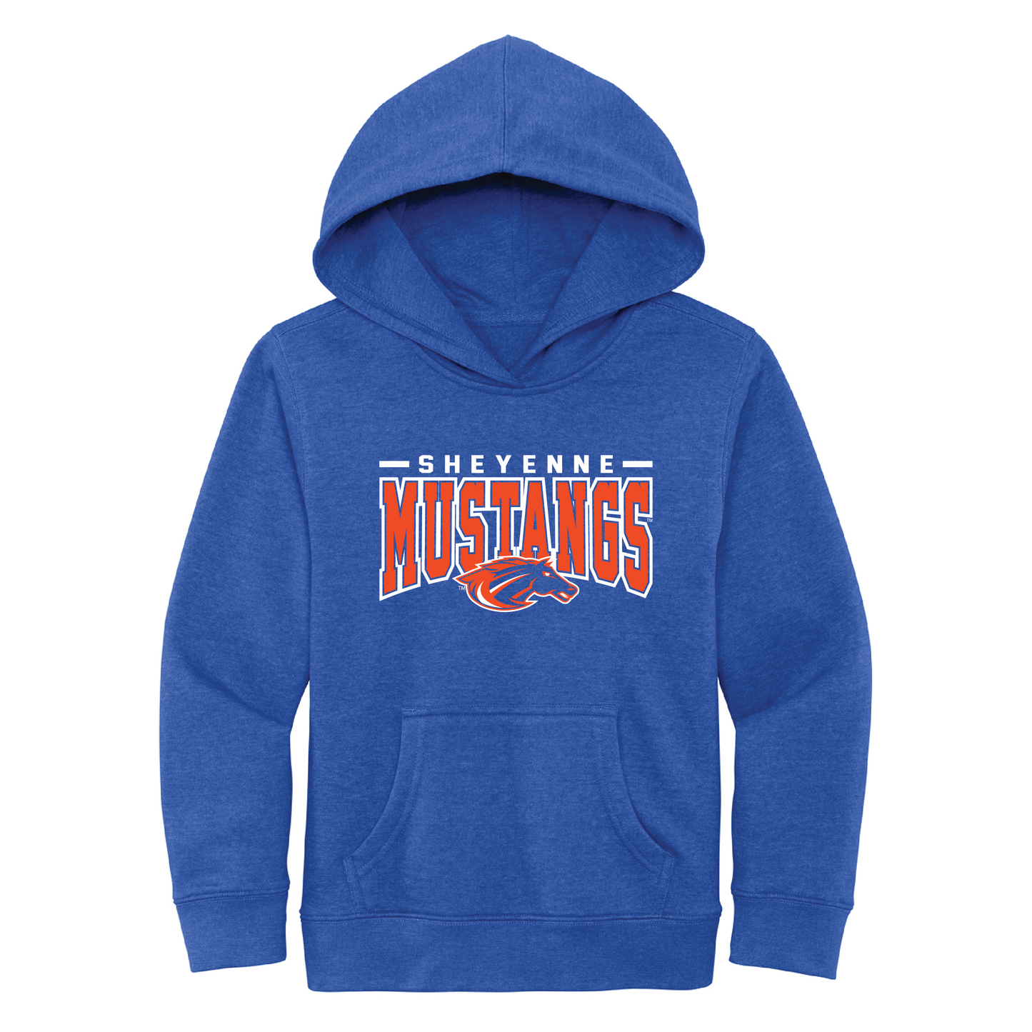 Mustangs District® Youth V.I.T.™ Fleece Hoodie (DT6100Y)