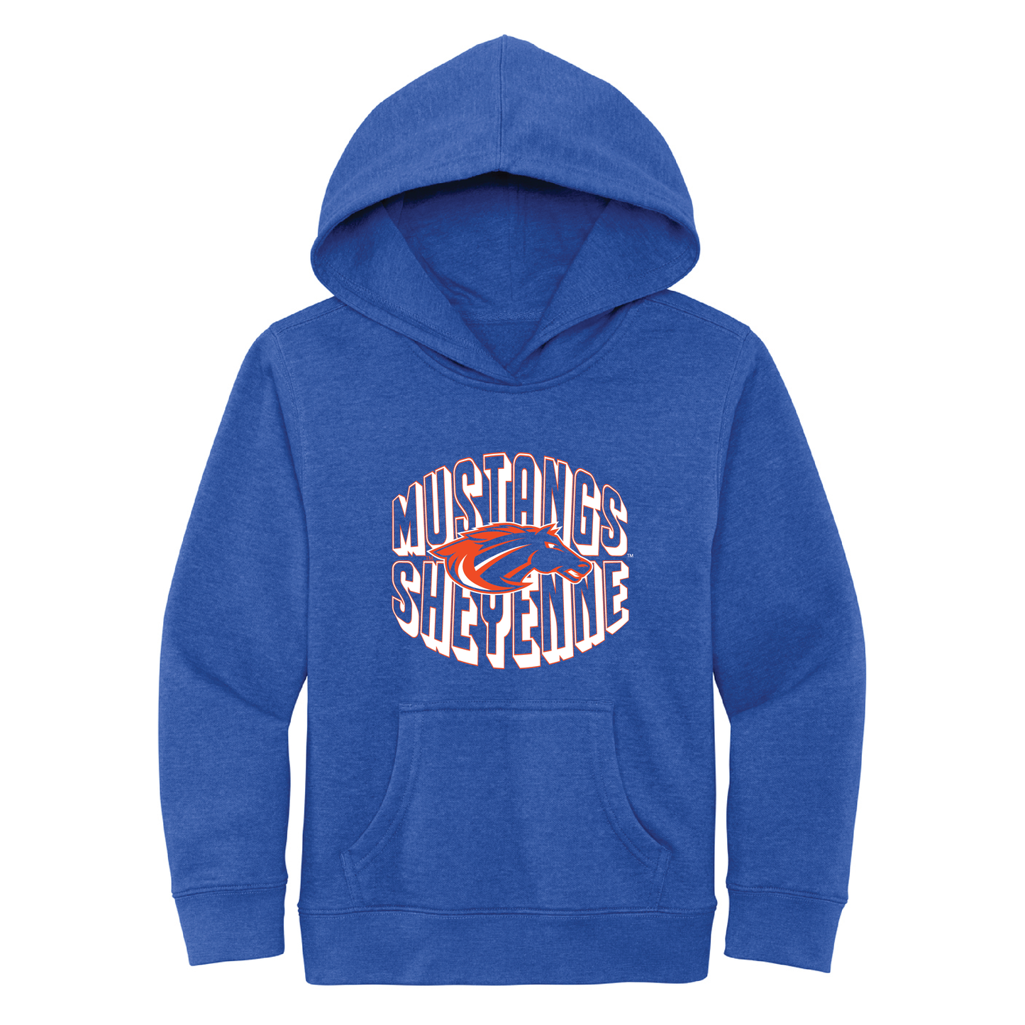Mustangs District® Youth V.I.T.™ Fleece Hoodie (DT6100Y)