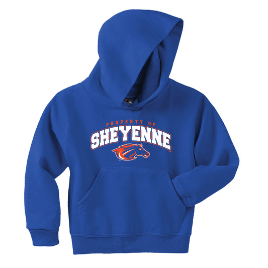 MUSTANGS YTH NUBLEND HOODIE 1024