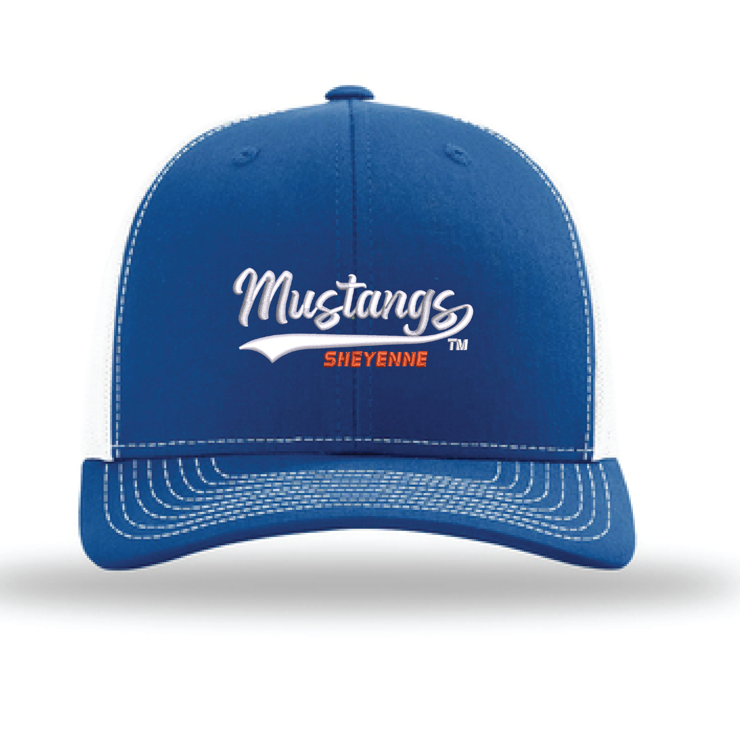 Mustangs Royal/White Richardson Trucker Cap (112)
