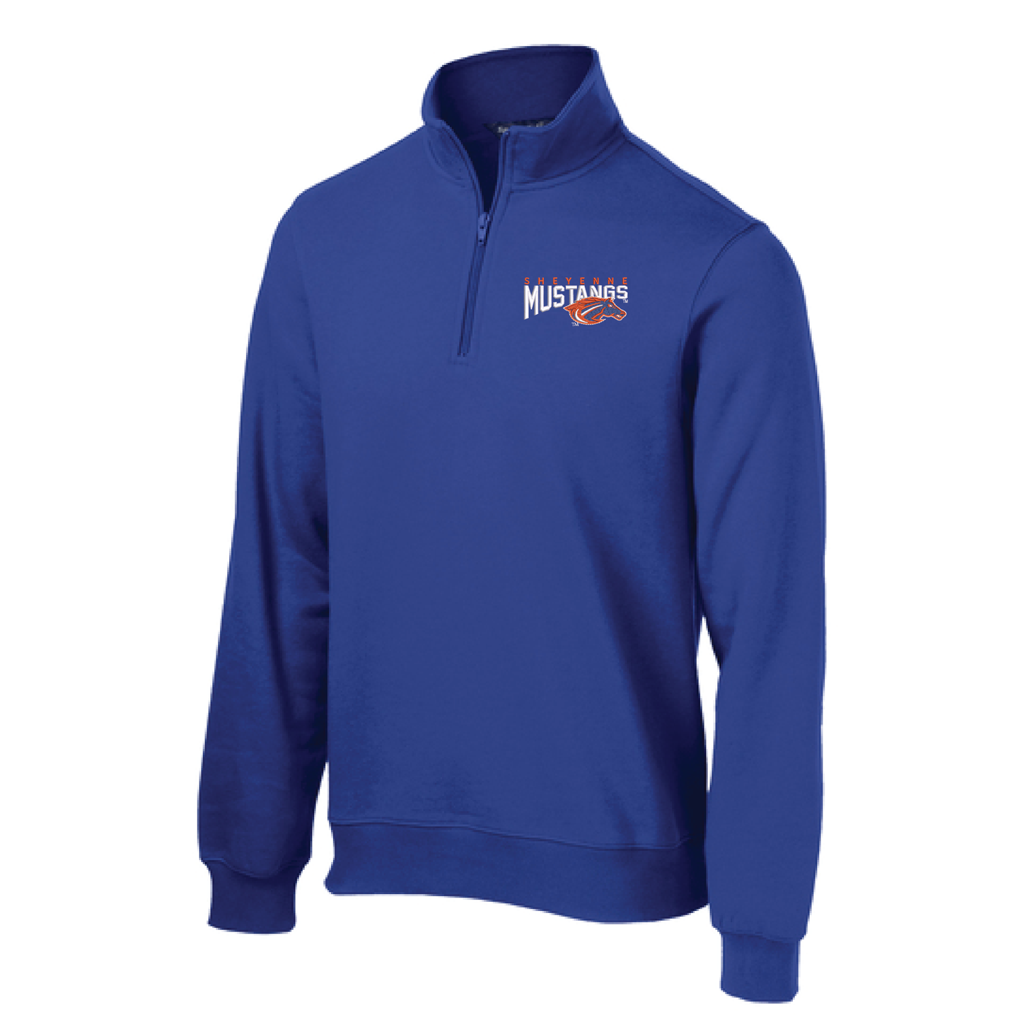 Mustangs Sport-Tek® 1/4-Zip Sweatshirt (ST253)