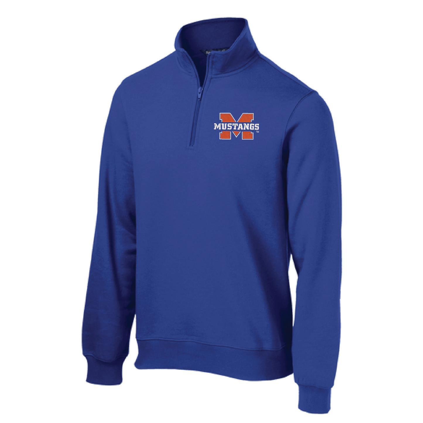 Mustangs Sport-Tek® 1/4-Zip Sweatshirt (ST253)