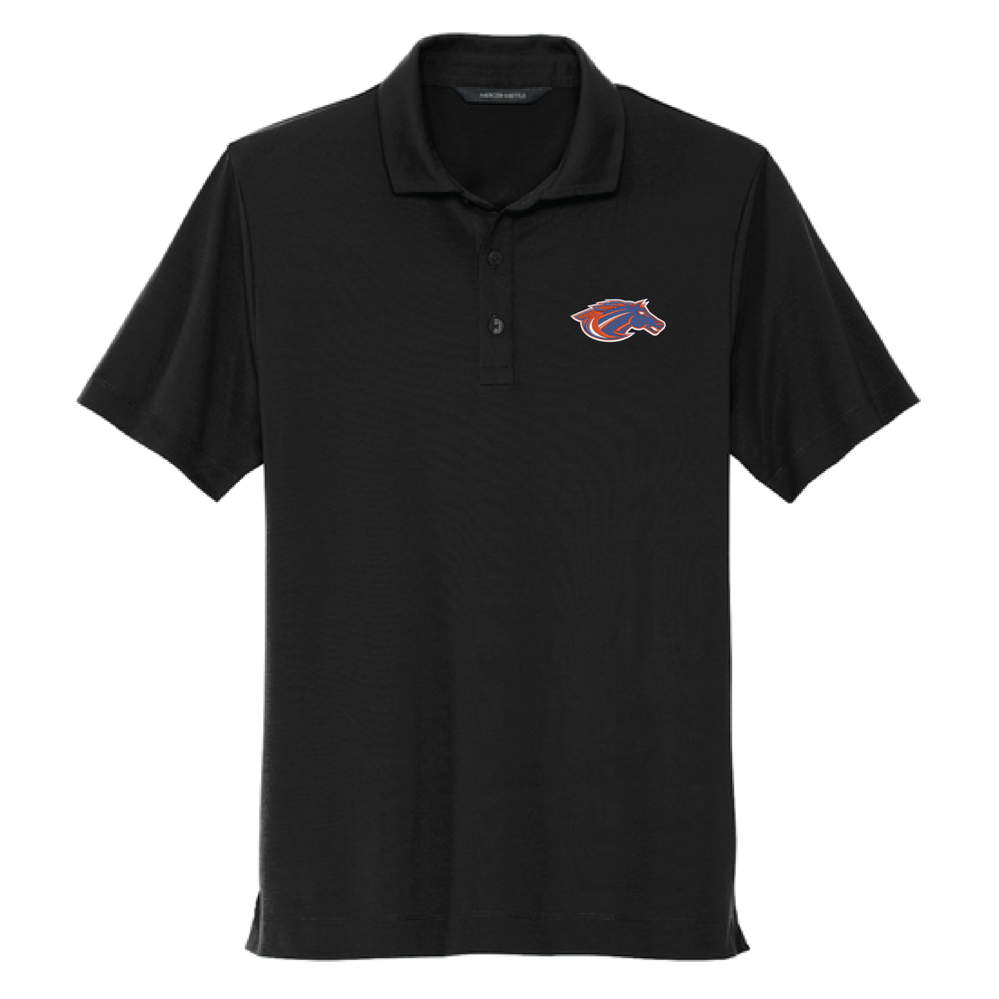Mustangs Black Mercer+Mettle® Stretch Jersey Polo (MM1014)