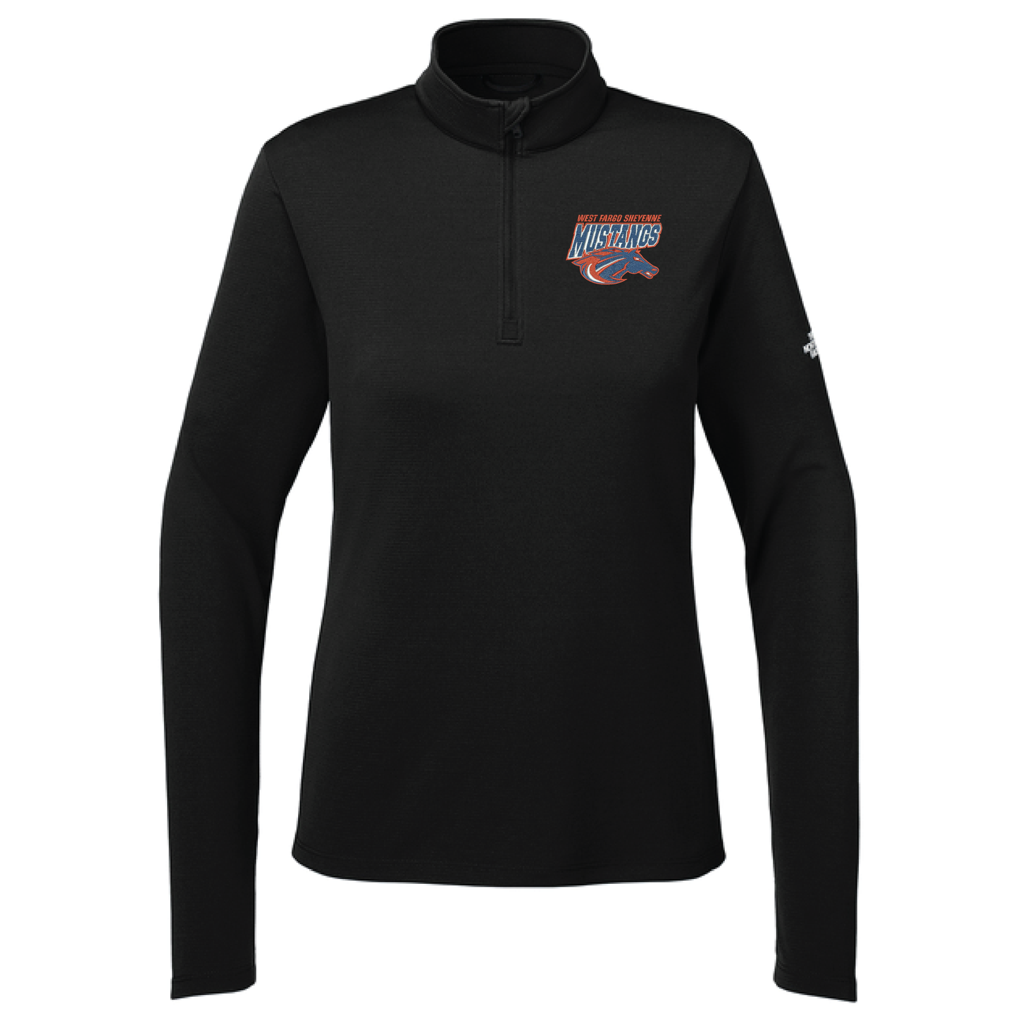 Mustangs Black The North Face® Women’s 1/4-Zip (NF0A8ENQ)