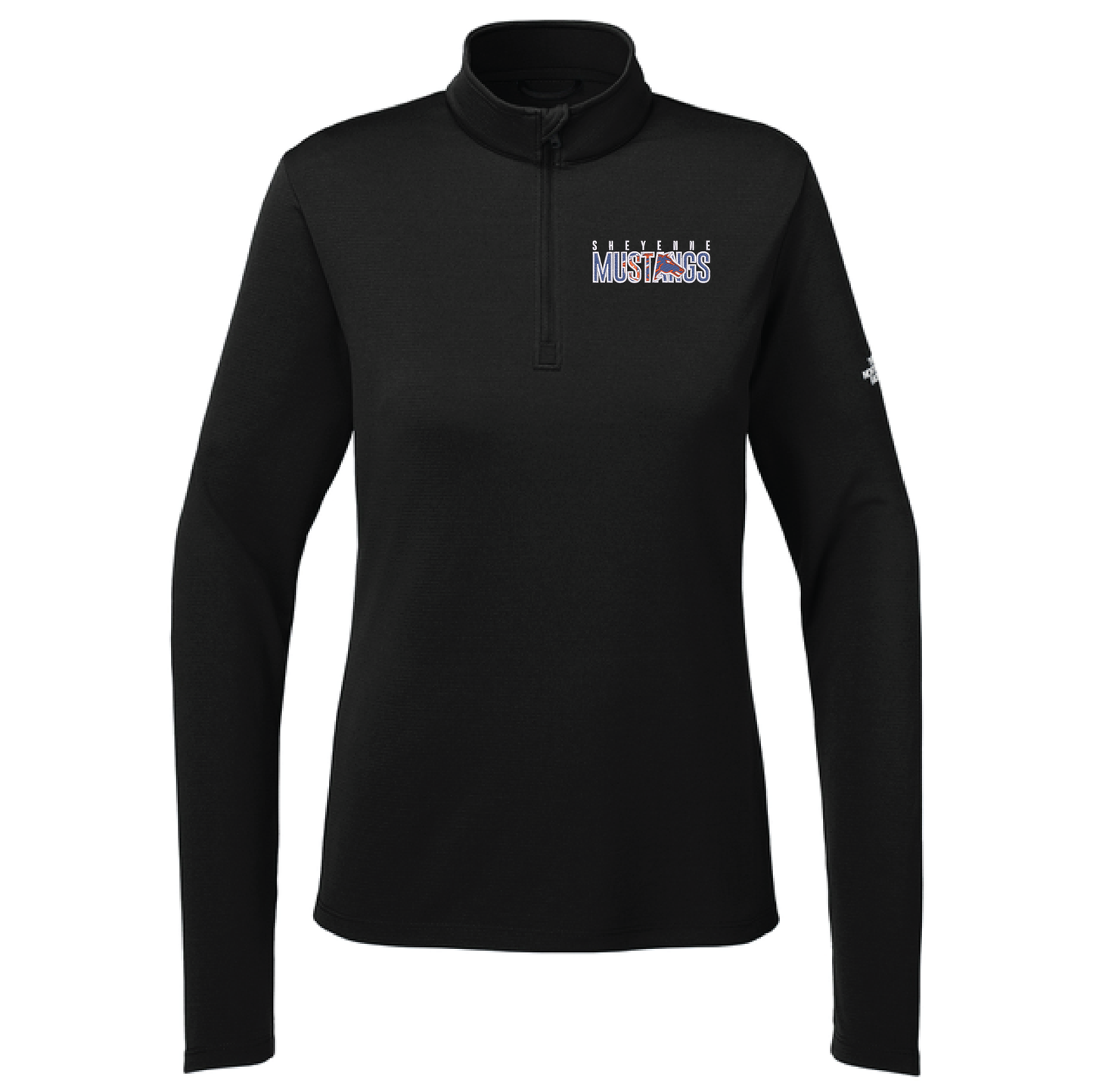 Mustangs Black The North Face® Women’s 1/4-Zip (NF0A8ENQ)