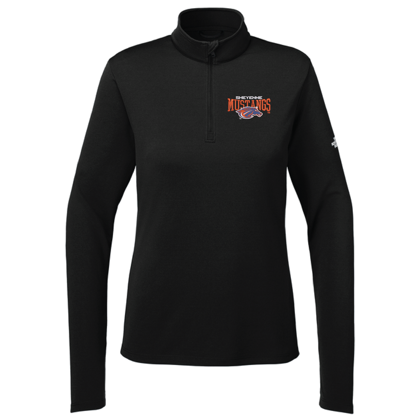 Mustangs Black The North Face® Women’s 1/4-Zip (NF0A8ENQ)